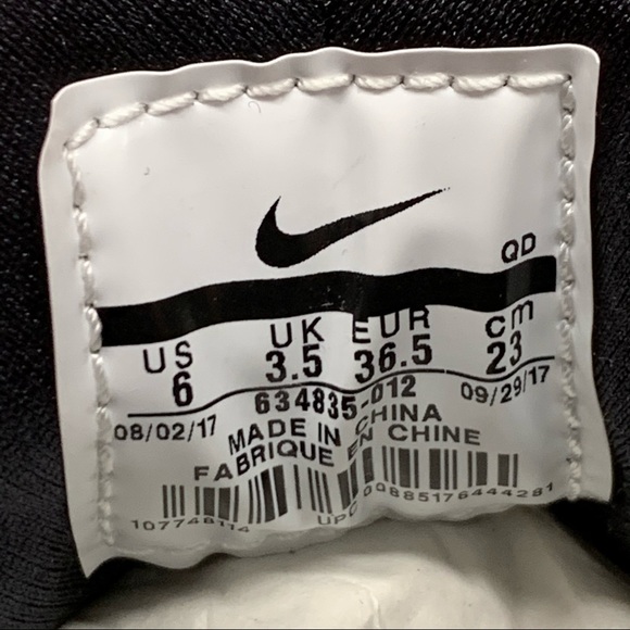 Nike Air Huarache Run Triple Black Women’s Shoes - Picture 8 of 8